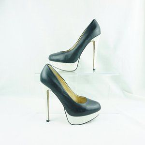 ALDO Shoes Black & White Heels Stiletto Size 6